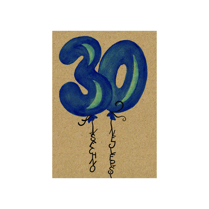 Přáníčko BeBechy - recyklovaný papír - 30