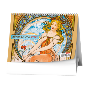 Stolní kalendář - Alfons Mucha 2027