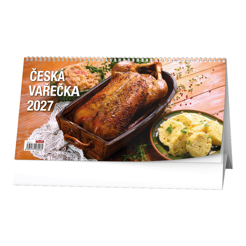 Stolní kalendář - Česká vařečka