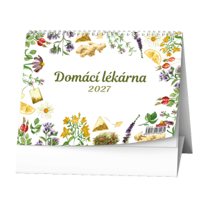 Stolní kalendář - Domácí lékárna