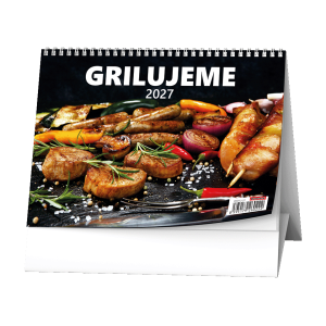 Stolní kalendář - Grilujeme