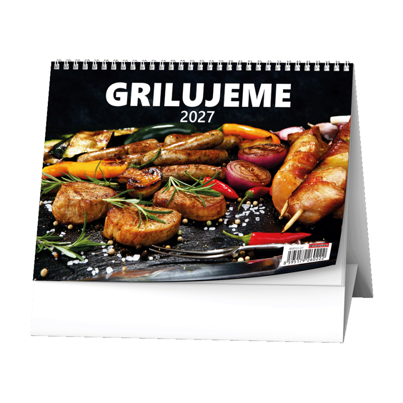 Stolní kalendář - Grilujeme