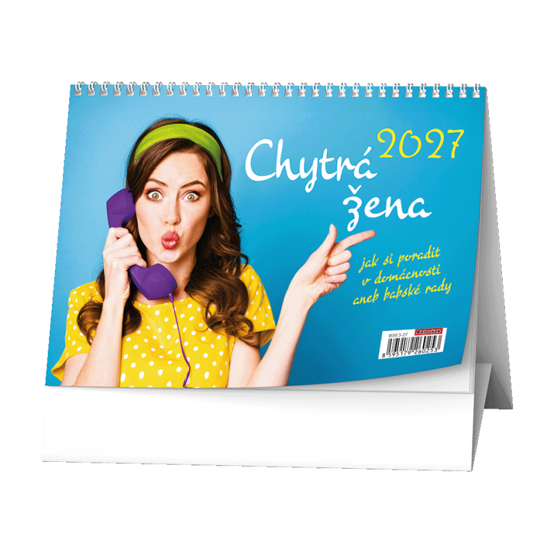 Stolní kalendář - Chytrá žena