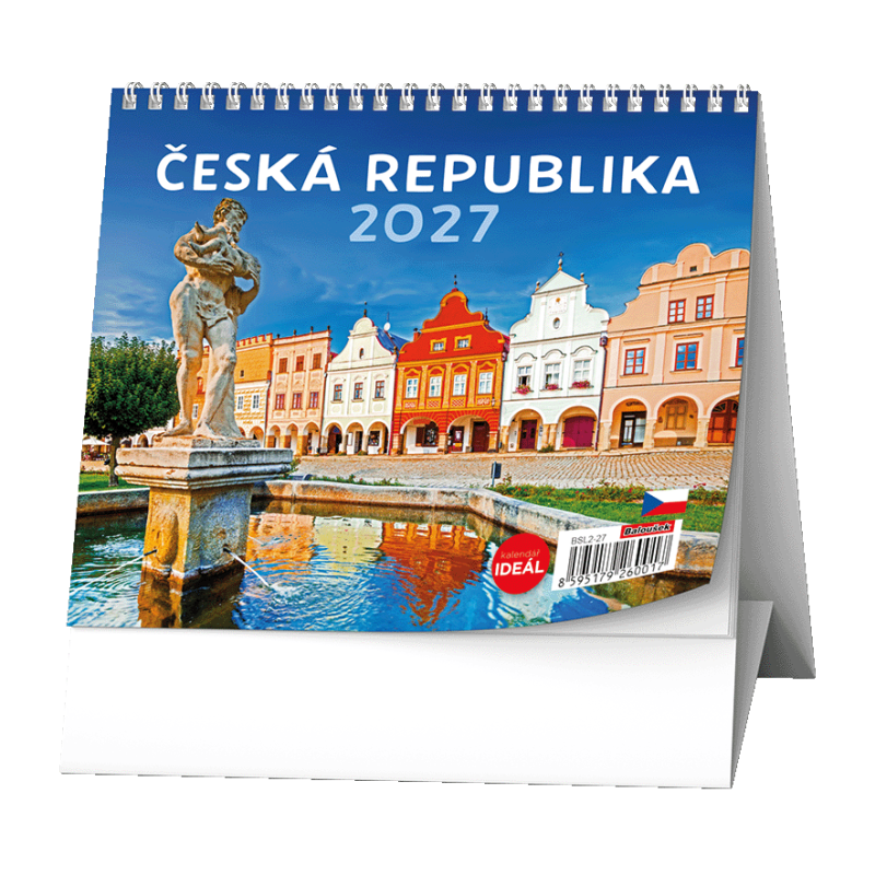 Stolní kalendář - IDEÁL - Česká republika