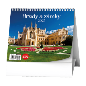 Stolní kalendář - IDEÁL - Hrady a zámky