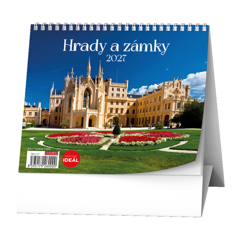 Stolní kalendář - IDEÁL - Hrady a zámky