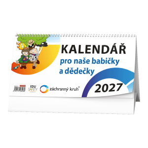 Stolní kalendář - Kalendář pro naše babičky a dědečky