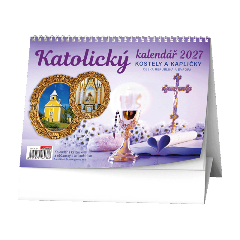 Stolní kalendář - Katolický kalendář /kostely a kapličky/