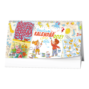 Stolní kalendář - Kreativní kalendář pro děti