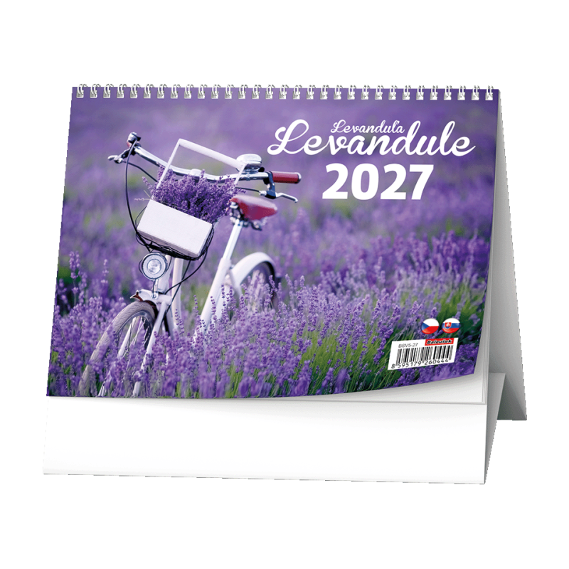 Stolní kalendář - Levandule