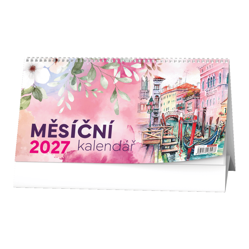Stolní kalendář - Měsíční kalendář (měsíční kalendárium)