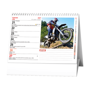 Stolní kalendář - Motorbike