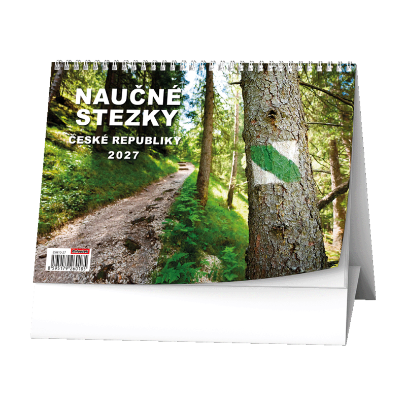Stolní kalendář - Naučné stezky ČR