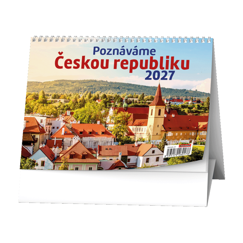 Stolní kalendář - Poznáváme Českou republiku