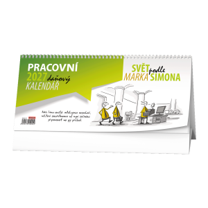 Stolní kalendář - Pracovní daňový kalendář - Svět podle Marka Simona