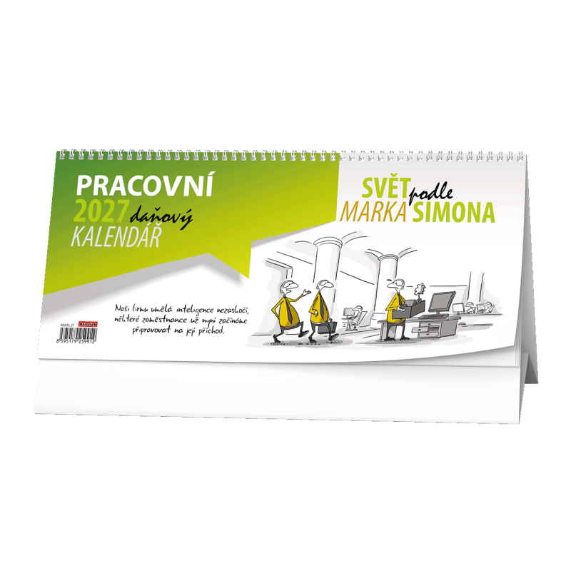 Stolní kalendář - Pracovní daňový kalendář - Svět podle Marka Simona