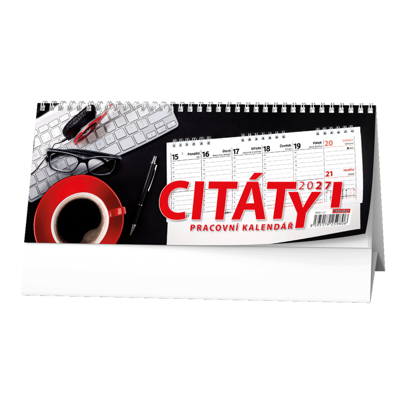 Stolní kalendář - Pracovní kalendář CITÁTY I