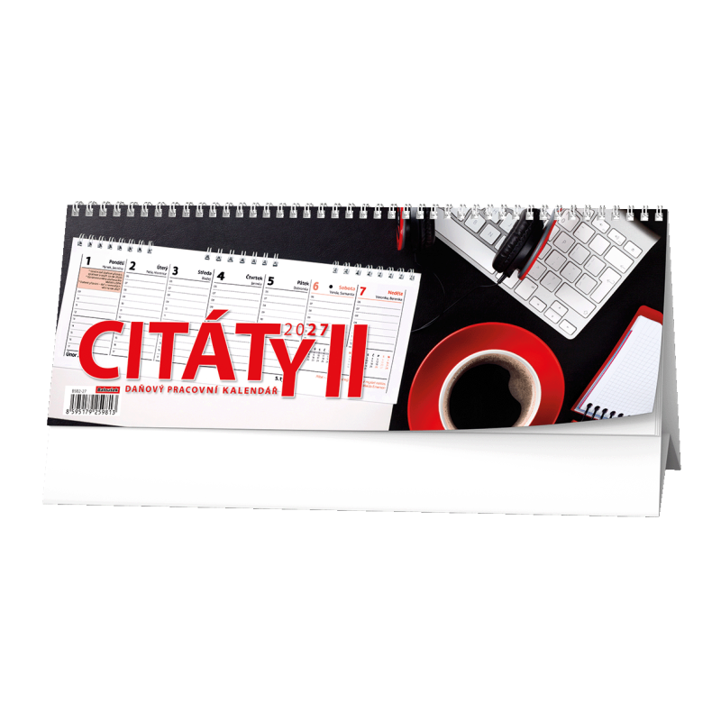 Stolní kalendář - Pracovní kalendář CITÁTY II