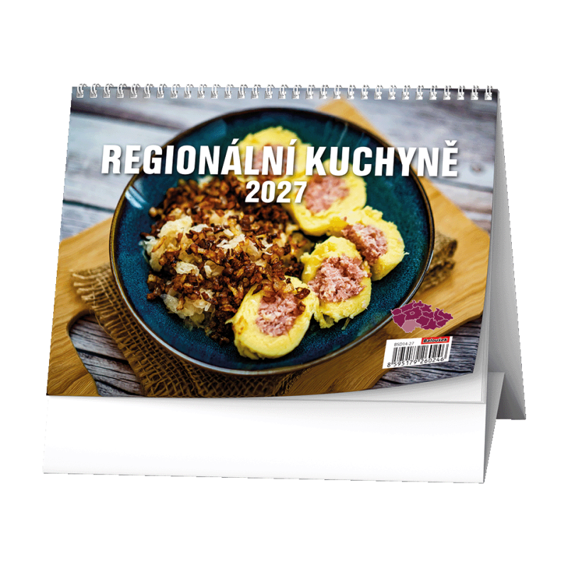Stolní kalendář - Regionální kuchyně