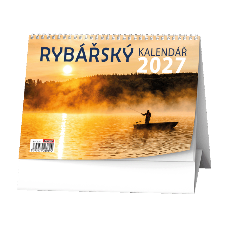 Stolní kalendář - Rybářský kalendář