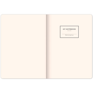 NOTIQUE Notes Vivella Classic modrý/modrý, tečkovaný, 15 x 21 cm