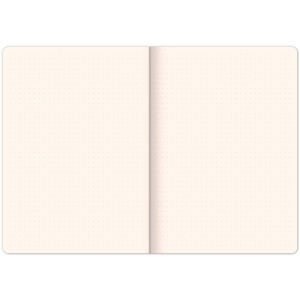 NOTIQUE Notes Vivella Classic modrý/modrý, tečkovaný, 15 x 21 cm