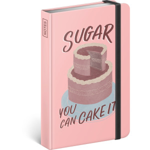 NOTIQUE Notes Sugar – Studio Tabletters, linkovaný, 11 x 16 cm