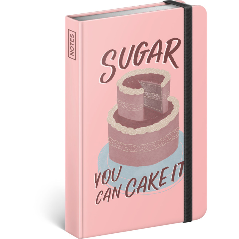 NOTIQUE Notes Sugar – Studio Tabletters, linkovaný, 11 x 16 cm