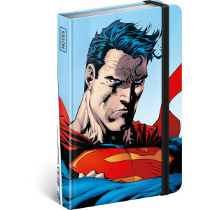 NOTIQUE Notes Superman – World Hero, linkovaný, 11 x 16 cm