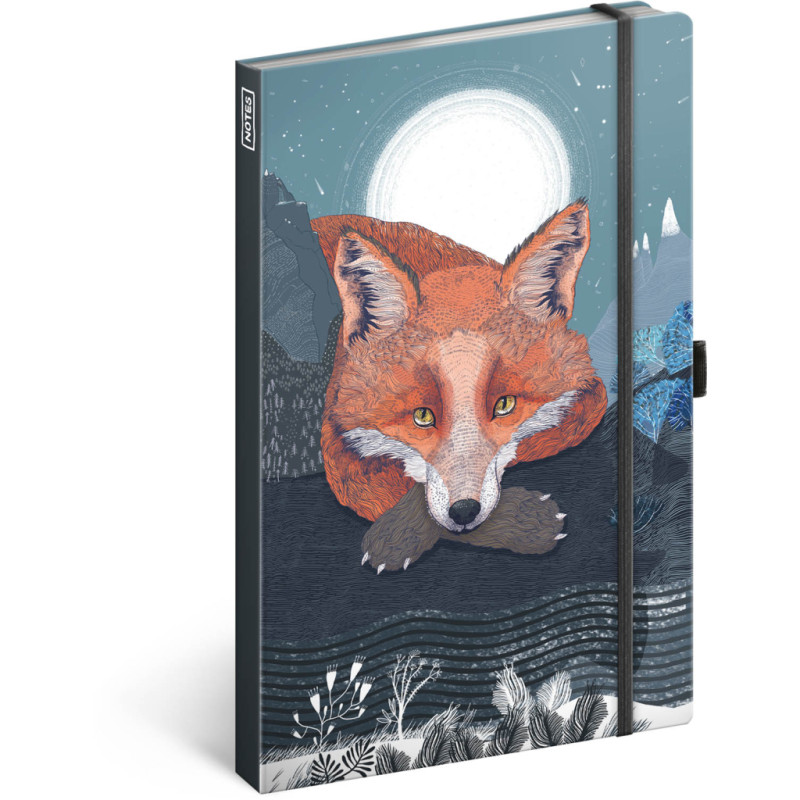 NOTIQUE Notes Animalium – Lucie Jenčíková, linkovaný, 13 x 21 cm