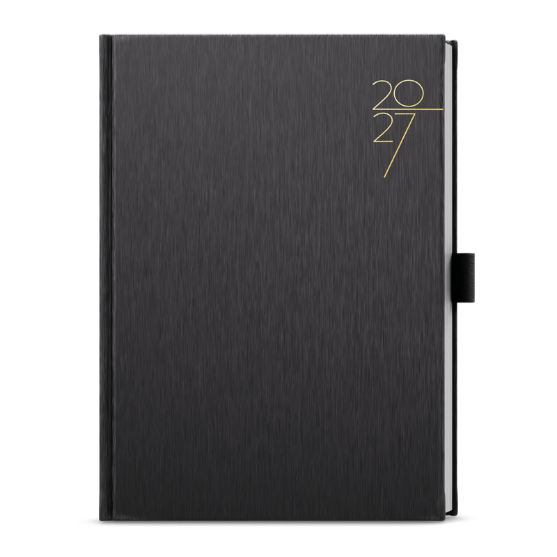 Denní diář - David - ForMen - A5 - Black
