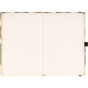 NOTIQUE Notes Alfons Mucha – Petrklíč, tečkovaný, 13 x 21 cm