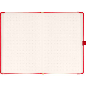 NOTIQUE Notes Aprint, červený, tečkovaný, 15 x 21 cm