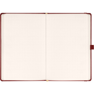 NOTIQUE Notes Aprint Neo, vínový, tečkovaný, 15 x 21 cm