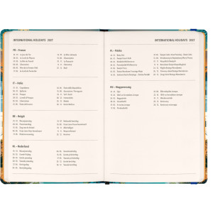 NOTIQUE Weekly Purse size planner Riviera 2027, 9,8 x 14,5 cm