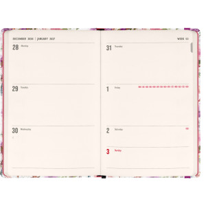 NOTIQUE Weekly Purse size planner Dream Catcher 2027, 9,8 x 14,5 cm