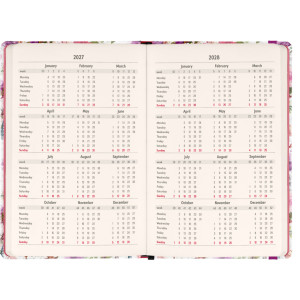 NOTIQUE Weekly Purse size planner Dream Catcher 2027, 9,8 x 14,5 cm