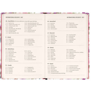 NOTIQUE Weekly Purse size planner Dream Catcher 2027, 9,8 x 14,5 cm