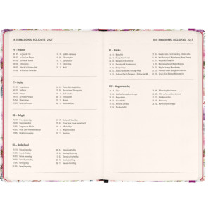 NOTIQUE Weekly Purse size planner Dream Catcher 2027, 9,8 x 14,5 cm