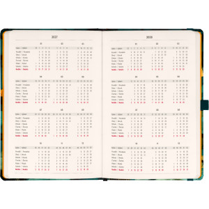 NOTIQUE Planbook diář/notes Kočka 2027, 13 x 21 cm