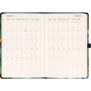 NOTIQUE Planbook planner/notebook Cat 2027, 13 x 21 cm