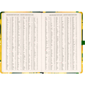 NOTIQUE Planbook diář/notes Citróny 2027, 13 x 21 cm
