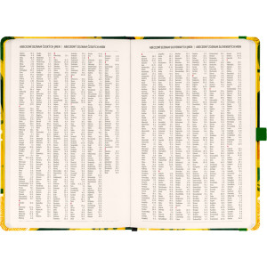 NOTIQUE Planbook diář/notes Citróny 2027, 13 x 21 cm