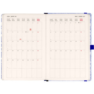 NOTIQUE Planbook diář/notes Pod mořem  2027, 13 x 21 cm