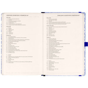 NOTIQUE Planbook diář/notes Pod mořem  2027, 13 x 21 cm