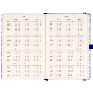 NOTIQUE Planbook planner/notebook Marine Life 2027, 13 x 21 cm