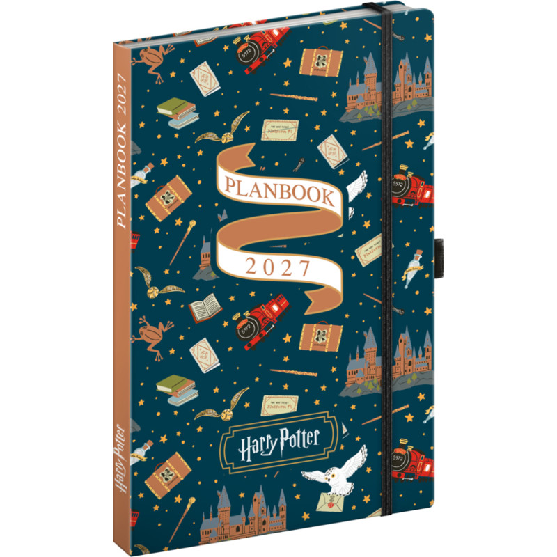 NOTIQUE Planbook planner/notebook Harry Potter –  Hogwarts Express 2027, 13 x 21 cm