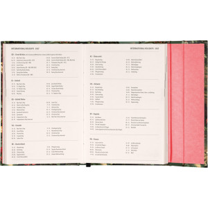 NOTIQUE Magnetic weekly planner Flamingo 2027, 11 x 16 cm