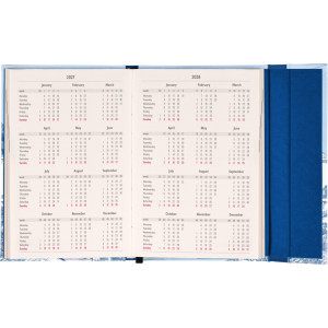 NOTIQUE Magnetic weekly planner Villa 2027, 11 x 16 cm
