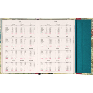 NOTIQUE Magnetic weekly planner Alphonse Mucha 2027, 11 x 16 cm